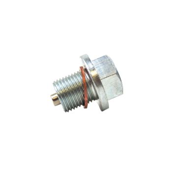 DRAIN PLUG M14x1.25mm STEEL, BIG FLANGE 24MM FLANGE