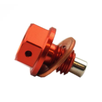 MAGNETIC OIL DRAIN PLUG M10x1.50, ORANGE