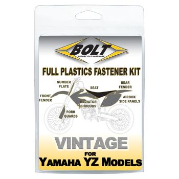 PLASTIC BOLT KIT YZ 125/250 91-92, BOLT HARDWARE YAM-9192102