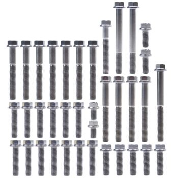 KTM HUQ 85 TITANIUM ENGINE BOLT KIT, KIT SIZE 46 BOLTS !!! MADE TO ORDER !!!