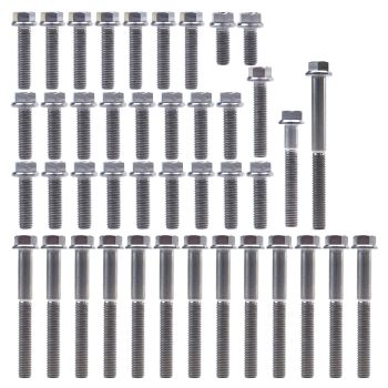 KTM HUQ 125/150 TITANIUM ENGINE BOLT KIT, KIT SIZE 42 BOLTS !!! MADE TO ORDER !!!