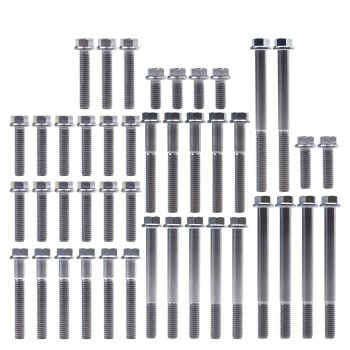 KTM HUQ FE EXC-F TITANIUM ENGINE BOLT KIT, KIT SIZE 43 BOLTS !!! MADE TO ORDER !!!