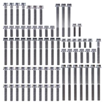 KTM HUQ 250 ENGINE BOLT KIT, KIT SIZE 71 BOLTS !!! MADE TO ORDER !!! TITANIUM BOLT KIT