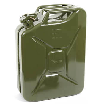 JERRY FUEL CAN 20 LITRE KHAKI STEEL JC0020KV