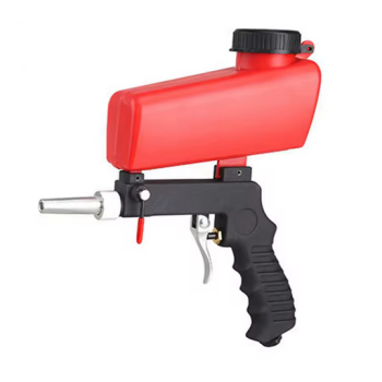PORTABLE HANDHELD SANDBLASTING PNEUMATIC BLASTING GUN / SAND BLASTING GRIT MEDIA SHOT BLASTING
