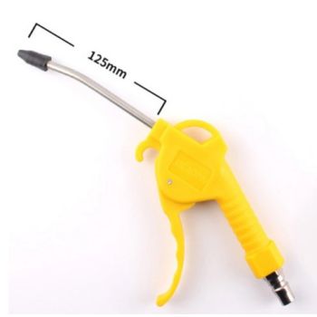 Plastic Air Blow Gun Duster Trigger Handle 1/4'' Compressed Alloy Nozzle