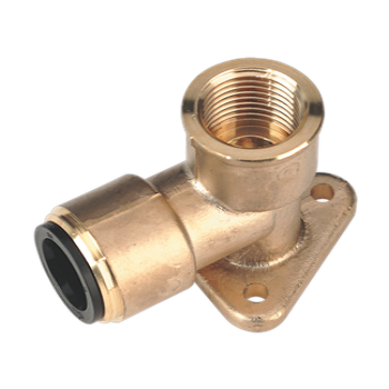 BRASS WINGBACK ELBOW FITTING WORKSHOP AIRLINE HARDLINE SPEEDFIT RIGID 15mm x 1/2" BSP CAS15BWE