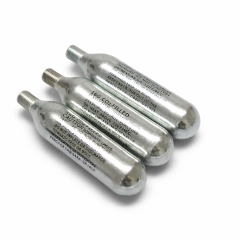 CO2 PUNCTURE REPAIR CARTRIDGES 16G THREADED 3 PACK