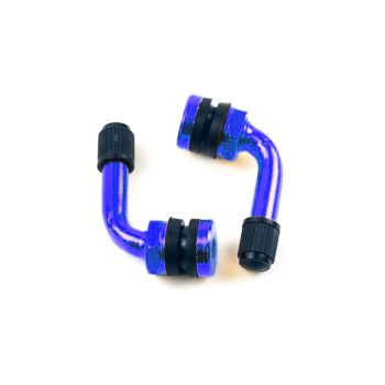 BOLT ON VALVE 90' PVR32 BLUE, WAYCOM 007022 (SOLD AS A PAIR)