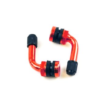 BOLT ON VALVE 90' PVR32 RED, WAYCOM 007020 (SOLD AS A PAIR)