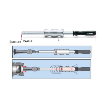 Sliding Hammer 390mm - Beta Tools 1540