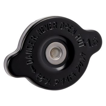 RADIATOR CAP (23 psi) BLACK 58-1016BK