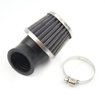 32mm AIR FILTER 45* WITH RUBBER