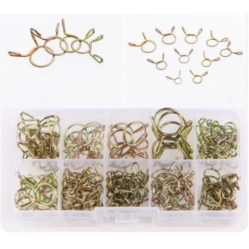 126Pcs HOSE CLAMP HIGH QUALITY 5mm – 14mm RANGE