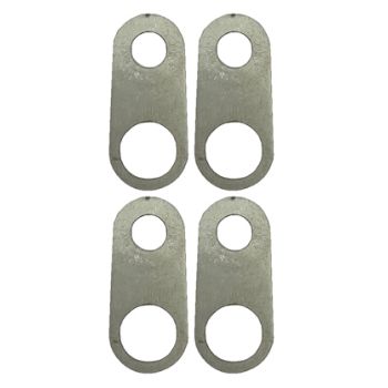 CARBURETOR HOSE HOLDER CLIP, SINGLE HOLE / SUIT 8mm PIPE PK4, /