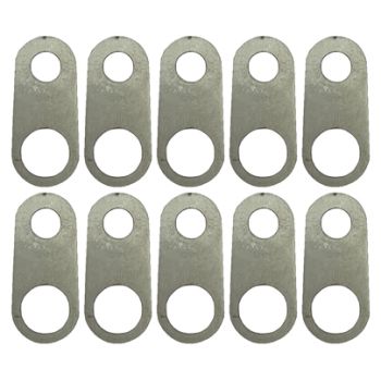 CARBURETOR HOSE HOLDER CLIP, SINGLE HOLE / SUIT 8mm PIPE PK10, /
