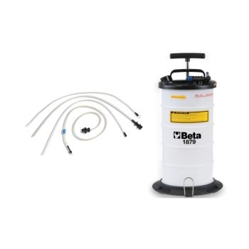 Manual/Pneumatic Fluid Extractor 9.5L with Nylon Joints - Beta Tools 1879 9,5