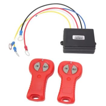 WIRELESS WINCH REMOTE CONTROL KIT UNIVERSAL 12V 24V 434 MHZ 431-01036 10-0009