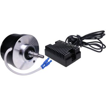ALTERNATOR GENERATOR CONVERSION KIT 36-82 HARLEY-DAVIDSON G XL FL W 12V 17 AMP 32-0371