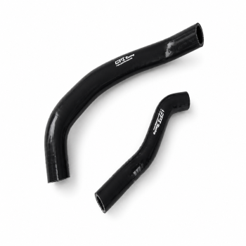RADIATOR HOSE KIT 2pcs BLACK 03-08 SUZUKI LTZ400 03-07 KAWASAKI KFX400 ARCTIC CAT 400 SILICONE 