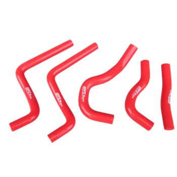 RADIATOR HOSE KIT 5pcs RED 03-04 HONDA CR125 SILICONE 19061-KSR-J00