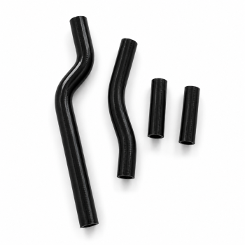 RADIATOR HOSE KIT 4pcs BLACK 02-20 YAMAHA YZ X 250  SILICONE 5CU-12481-10-00