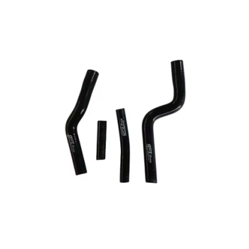 RADIATOR HOSE KIT 4pcs BLACK 02-08 YAMAHA YZF250 01-05 YAMAHA WRF250 SILICONE 5XC-12576-90-00