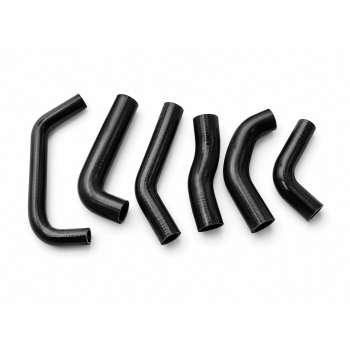 RADIATOR HOSE KIT 6pcs BLACK 00-10 HONDA XR650R SILICONE 19061-MBN-670