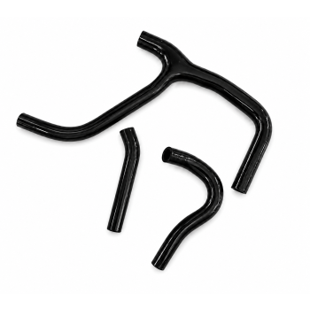 RADIATOR HOSE Y KIT 3pcs BLACK 14-16 HONDA CRF250R SILICONE 19069-MEN-A30 