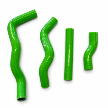 HOSE KIT 4pcs KLX250S 2006-2014 KAWASAKI SILICONE RADIATOR GREEN  