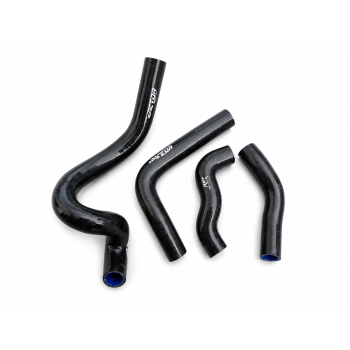 RADIATOR HOSE KIT 4pcs BLACK 93-96 KAWASAKI KLX650R SILICONE 39062-1514