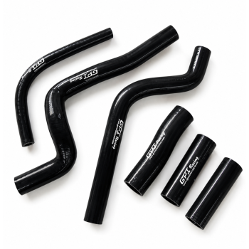 RADIATOR HOSE KIT 6pcs BLACK 89-01 HONDA CR500 SILICONE 19062-ML3-910
