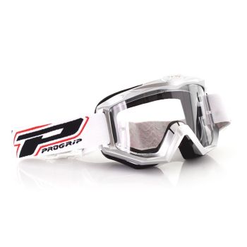 PROGRIP ATZAKI GOGGLE SILVER WITH CLEAR LENS, PG3201 SILVER