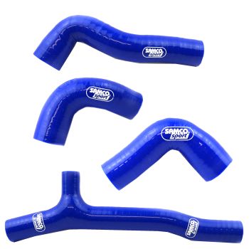 COOLANT HOSE 4 PIECE KIT BLUE 20-23 KTM HUSQ 150 TE EXC TPI OEM DESIGN SAMCO KTM-120-BU