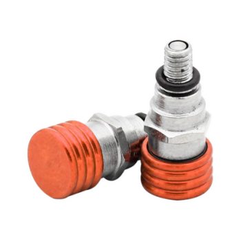 PRO FORK AIR BLEEDER SET/2 KTM M4X0.7 ORANGE 2005-2019 KTM SX SXF EXC EXCF XC XCF XCW XCFW 85-500
