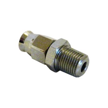 1/8 NPT (TAPER) MALE 600-03 BRAKE HOSE END CHROME VENHILL 3/10118MHC BUILDALINE