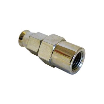 3/8 UNF FEMALE CONVEX 600-03 BRAKE HOSE END CHROME VENHILL 3/20375FHC BUILDALINE