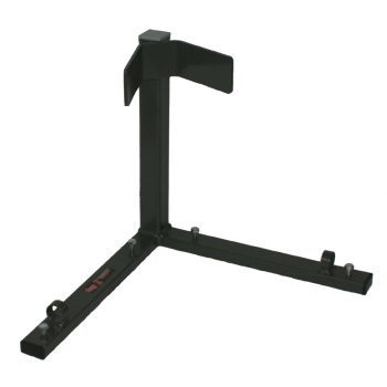 WHEEL CHOCK ANCHOR BLACK, MX / ROAD STABILIZER SUPPORT