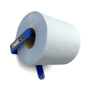 H/D FIXED ROLL HOLDER + 1 ROLL, BLUE