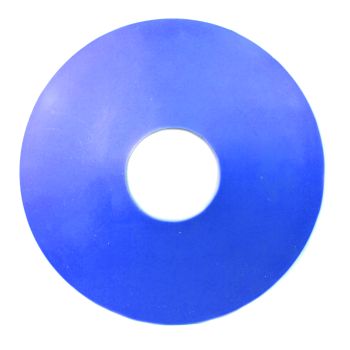 SIDECAR WHEEL DISK COVER, BLUE / UNIVERSAL FITMENT