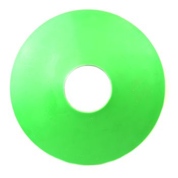 SIDECAR WHEEL DISK COVER, GREEN / UNIVERSAL FITMENT
