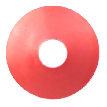 SIDECAR WHEEL DISK COVER, RED / UNIVERSAL FITMENT