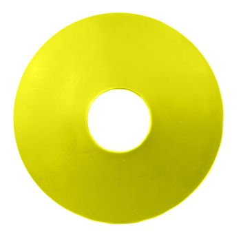 SIDECAR WHEEL DISK COVER, YELLOW / UNIVERSAL FITMENT