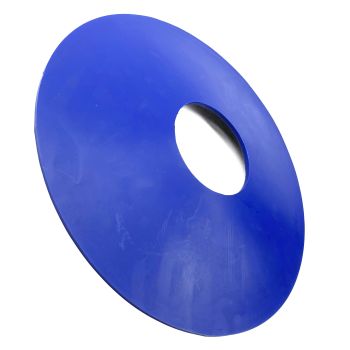 SIDECAR WHEEL DISK COVER, BLUE / UNIVERSAL FITMENT