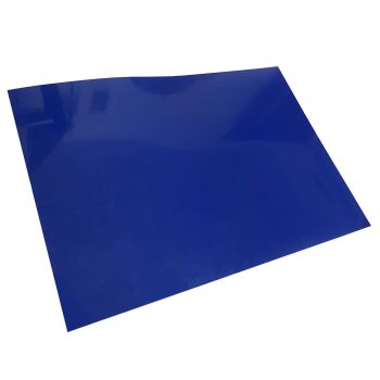SIDECAR PLASTIC SHEET COVER BLUE UNIVERSAL FITMENT - 1000mm x 680mm x 2mm