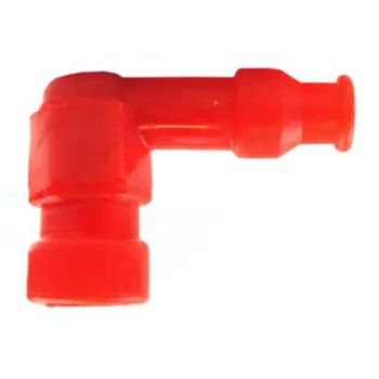 SPARK PLUG CAP RUBBER RED UNIVERSAL