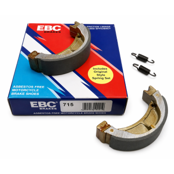 BRAKE SHOES KAWASAKI SUZUKI 60 110 EBC K715