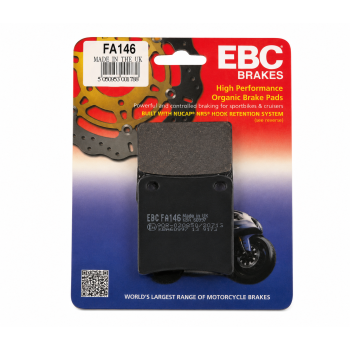 BRAKE PADS DISC EBC FA146