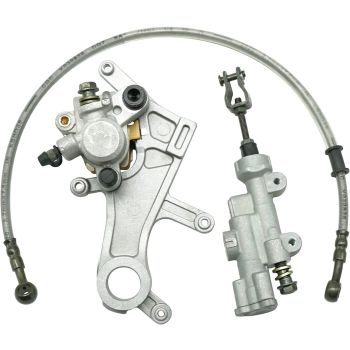 REAR BRAKE CALIPER AND MASTER CYLINDER ASSEMBLY HONDA 02-07 CR125R CR250R
