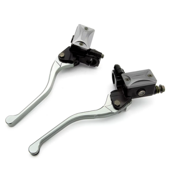 HYDRAULIC CLUTCH & BRAKE LEVERS MASTER CYLINDER SET 7/8" 22mm UNIVERSAL MOTORCYCLE